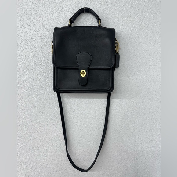 Coach Black Station Crossbody Bag